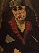 Chaim Soutine La Russe (Portait de Femme) oil